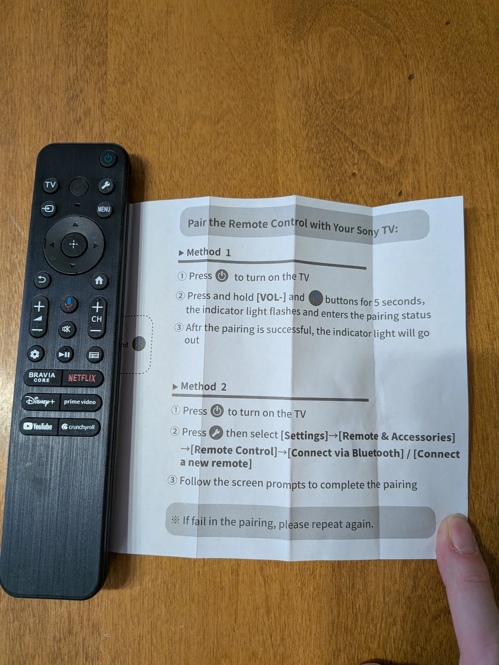 3/$14 Sony Bravia Replacement TV Remote in Black